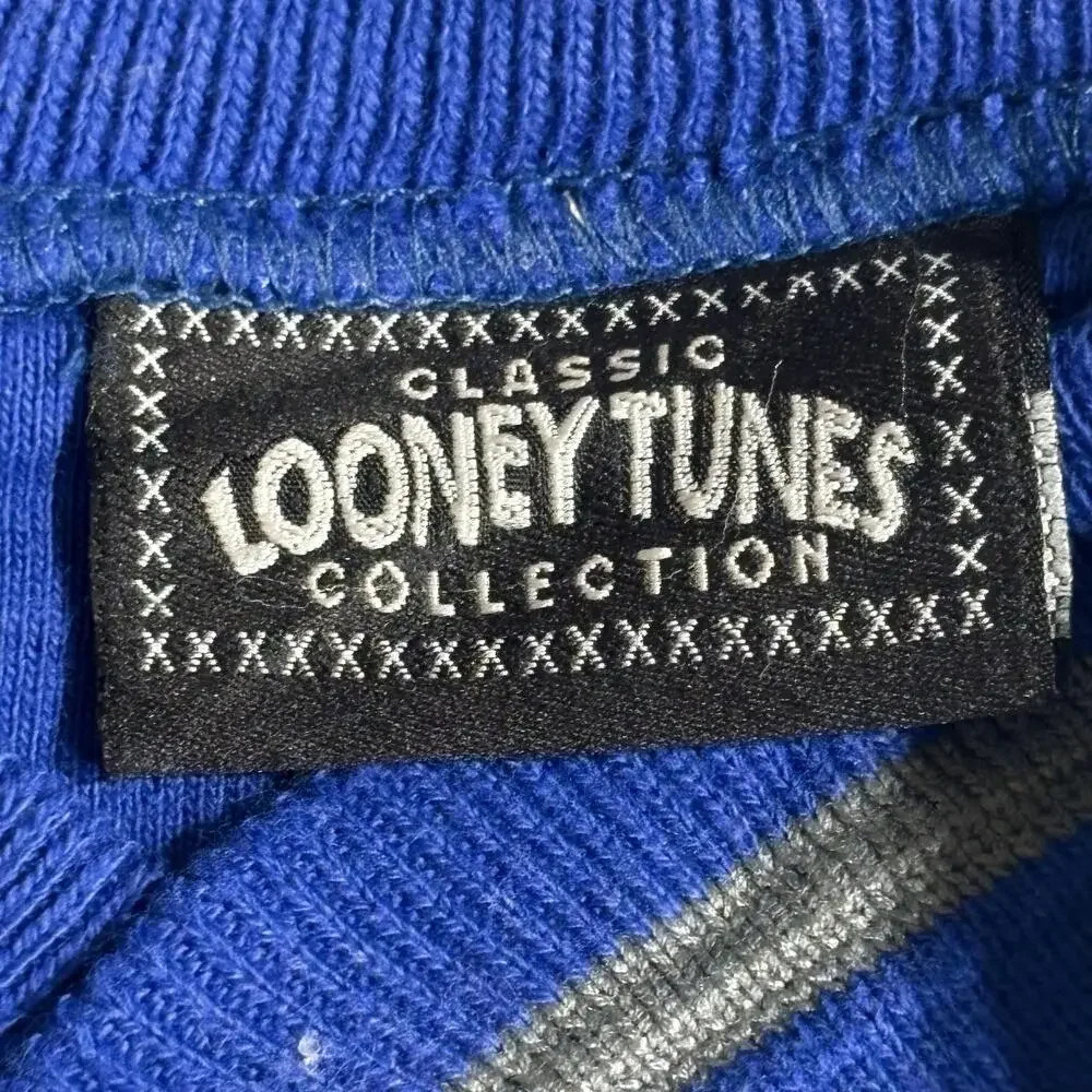Vintage Classic Looney Tunes Collection Sweatshirt Boys XL Blue Sylvester Tweety
